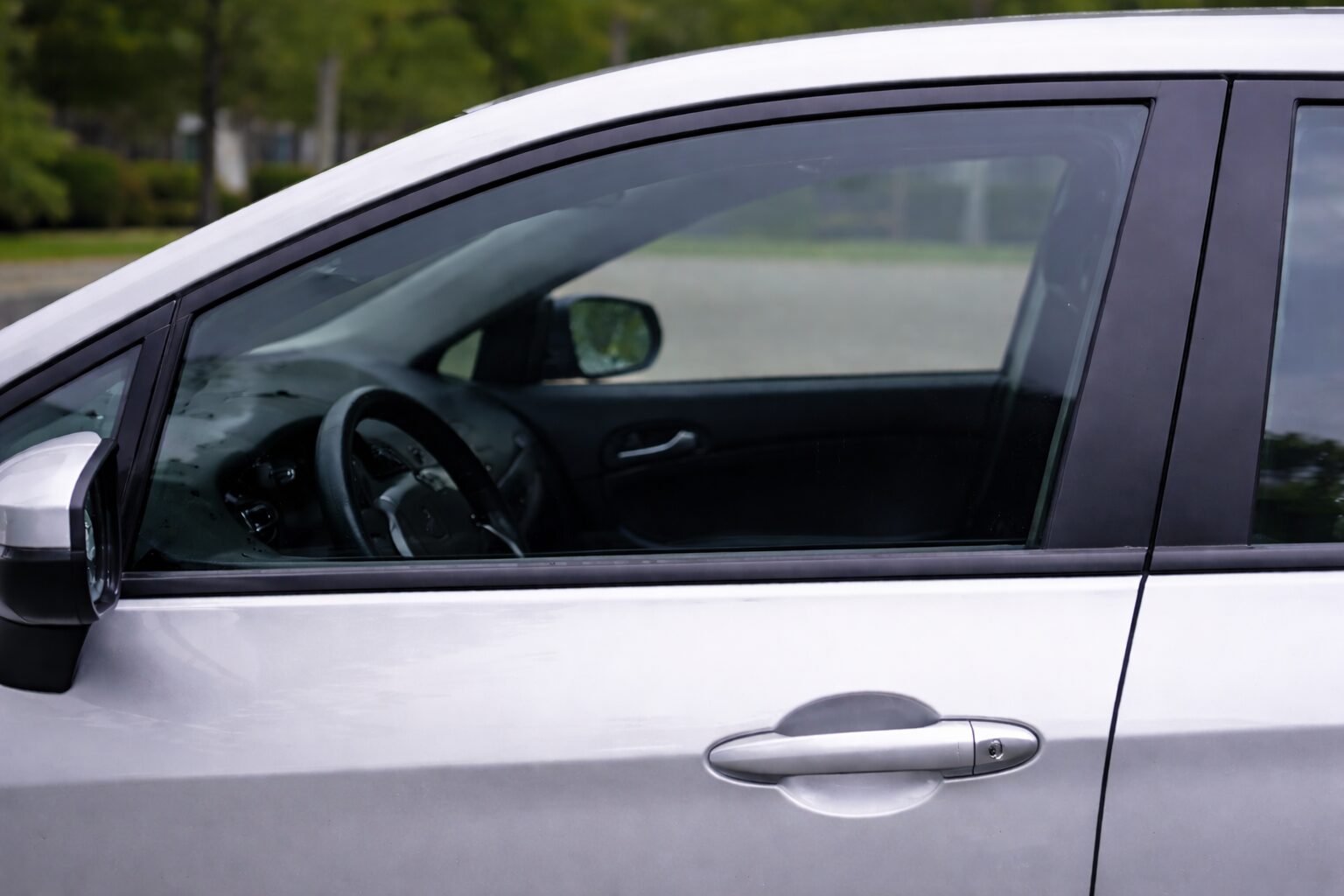 fixed door glass on car - door glass replacement